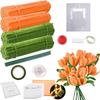 Creative Tulips DIY 222 Pcs Bouquet Set with LED Lights