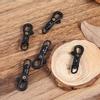 5 Stück Tasche Outdoor Taktik 360 Grad Drehbar Mini Schlüsselanhänger Karabiner Clip Hängende Schnalle Haken
