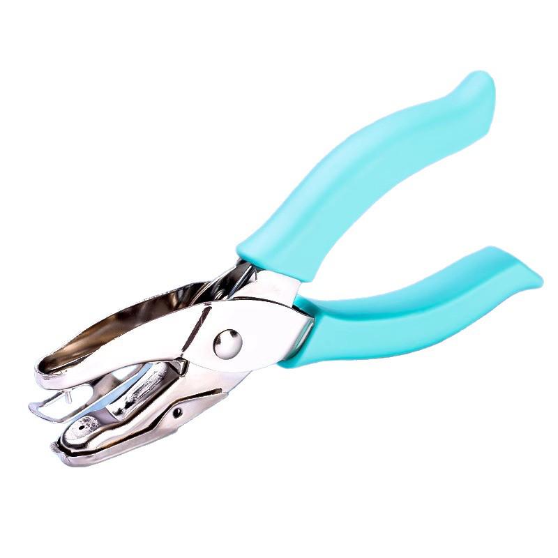 Handheld Heart-Shaped Hole Punch for Paper and Receipts