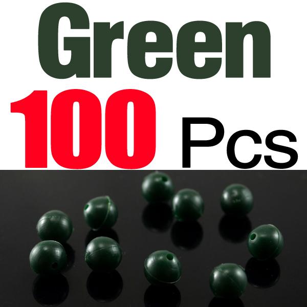 MNFT Free Shipping 100pcs 7mm Brown Black Green Carp Fishing Rubber Beads Terminal End Tackle Accessories Wholesale