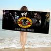 Rock Music Band G-Guns N Roses Microfiber Printed Beach Towel Mountain Climbing Yoga Beach Swimming Running Absorbent Soft Towel