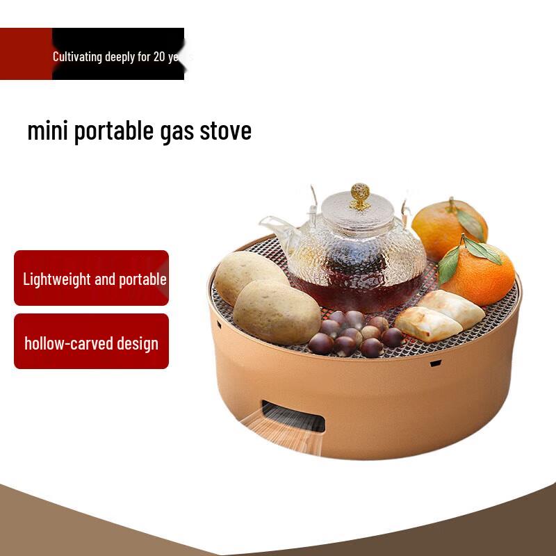 Outdoor Portable Charcoal BBQ Grill & Fire Pit