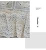 Korean Spring Lace Layered Triangle Midi Scarf-Skirt