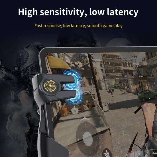 1 Paar AKPAD-8K Schnelle Reaktion Hohe Spiel-Joystick-Stärke Schweißfestes Zusätzliches Tablet-Gaming