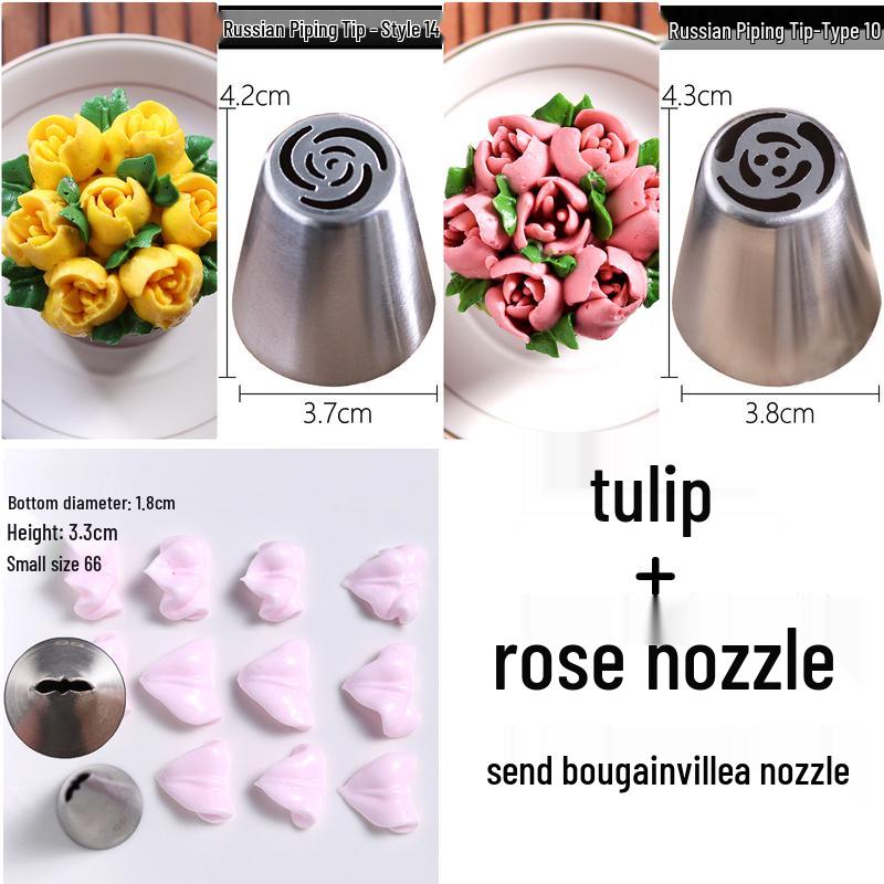 Valentine's Day Celebrity Bouquet: Fresh Flowers, Cake Decoration, Tissue & Transparent Wrapping Paper.