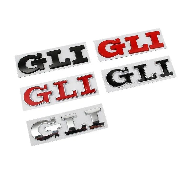 8.5x3cm Car Side Metal Badge Rear Trunk Stickers for Volkswagen VW GLI Emblem GOLF 5 6 7 JETTA MK4 MK5 PASSAT Polo TOURAN T-ROC YH7