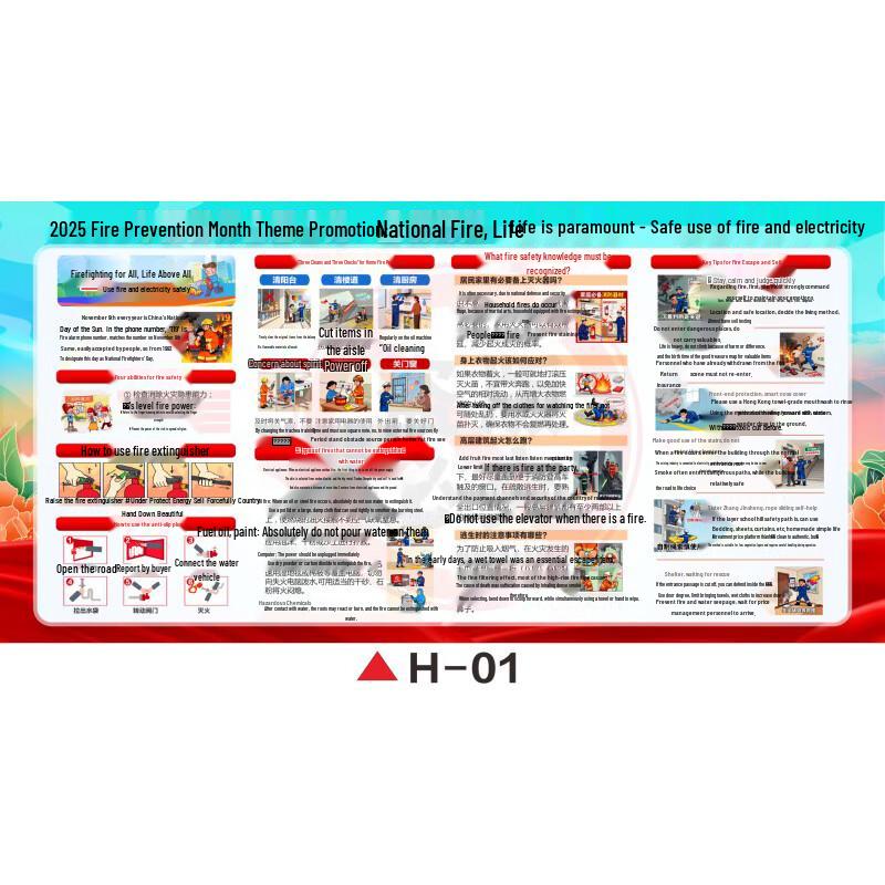2025 Fire Safety Outdoor Poster