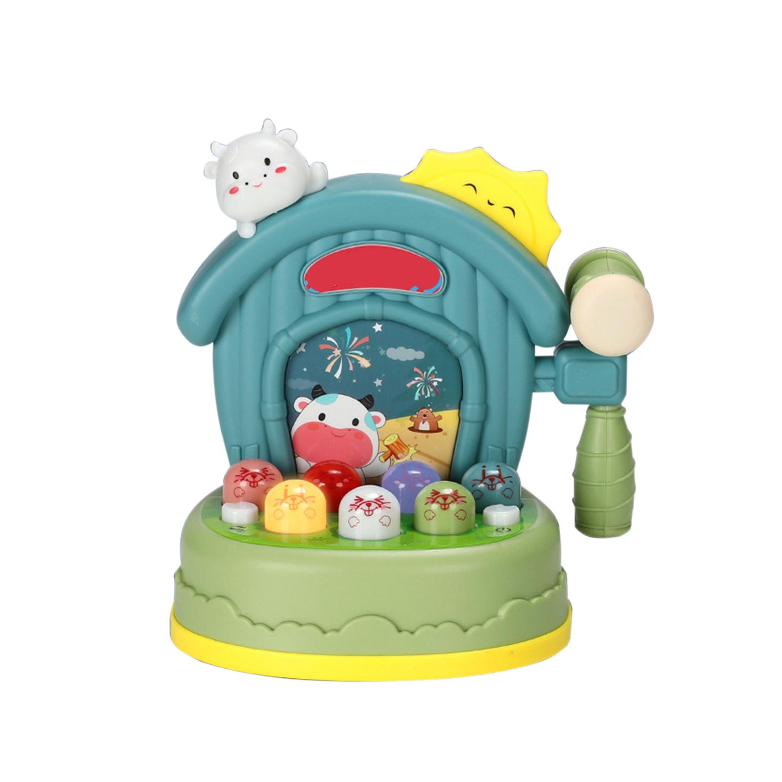 

Музыкальная игрушка-молоток Игрушки для стучания Игрушка для ударов по суслику Развивающая игрушка-молоток Игрушка-суслик для ударов3#