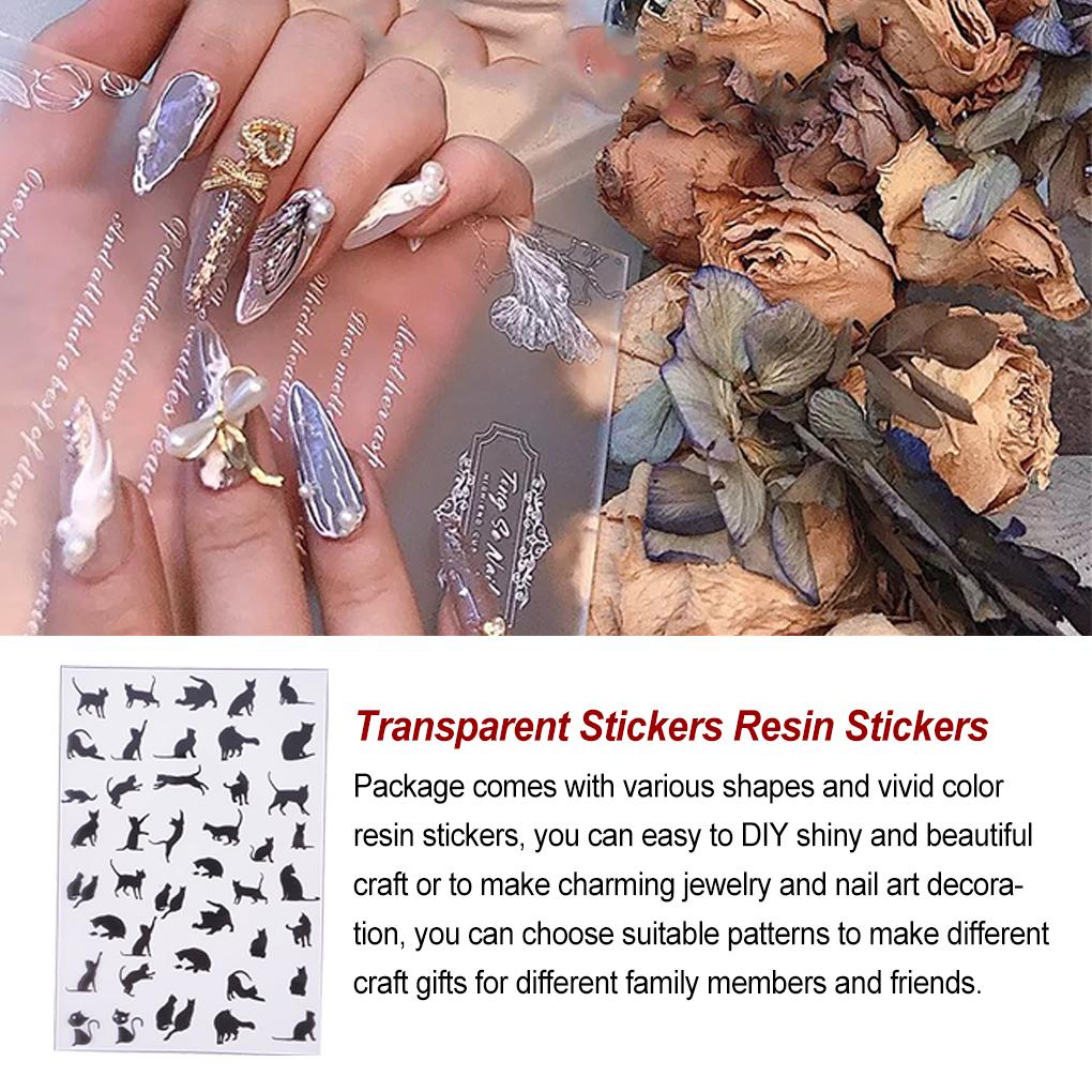 Sticker Good Viscosity Different Shapes Paster Beautiful Craft Home Decoration Card Making Calendar Photo Album