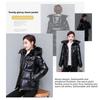 New Down Jacket Women's Short Thickened White Duck Down Jacket Women's Tide Ins Winter Bright Light Leave-in Down Jacket