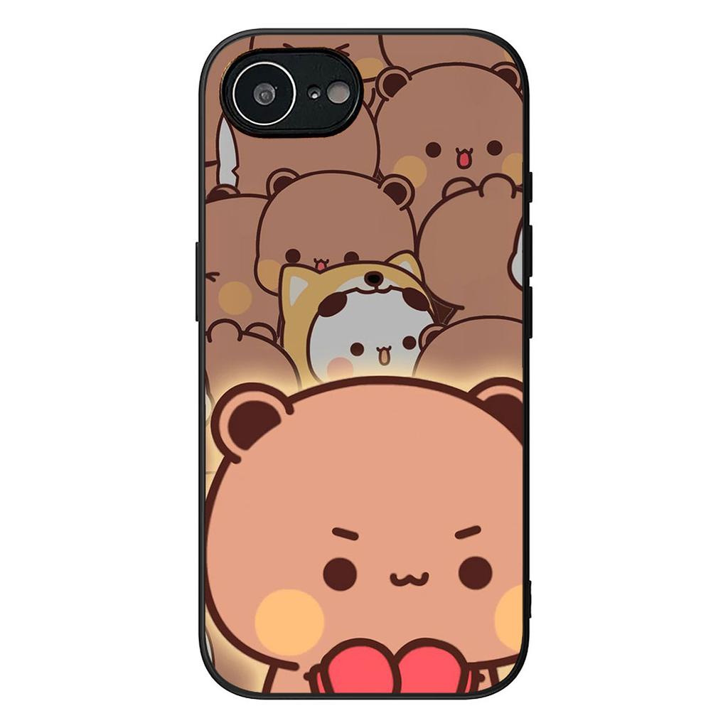 Anime B-Bubus D-Dudus Panda Bear Phone Case for Xiaomi Redmi Note 12 11 10 A3 Pro 10A 10C 12C Note12 5G Protective Cover