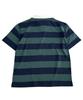SK8ER ROCK 88 Stripe Rugby Shirt ((D/Green*Navy))