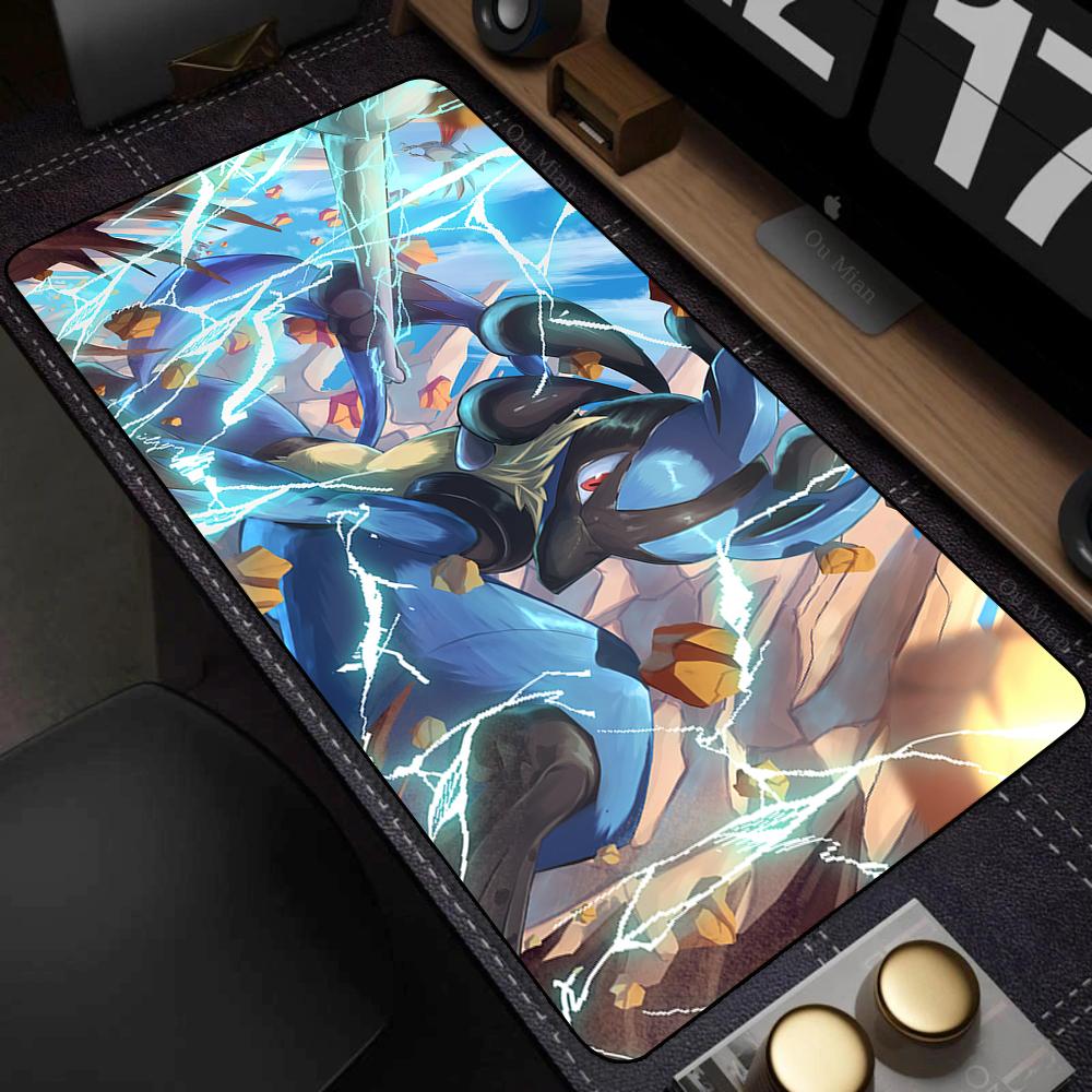 Mouse Pad Gamer XXL Mouse Mat Ppokemon Desk Mats Table of Office Carpet Gamer Natural Rubber Mice Pad Lockrand Mousepad xcm