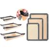 Lekvrije Anti-aanbak Siliconen Bakmat Siliconen Ovenliners Met Knop Herbruikbare Voedselveilige Liners Voor Airfryer Ovens Placemats