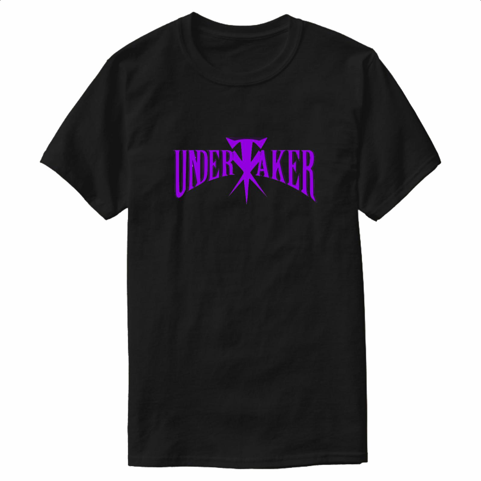 

The Undertaker Cross Symbol Logo Wrestling TShirt 100 Cotton ONeck Summer Short Sleeve Casual Mens Tshirt Size S3XL S