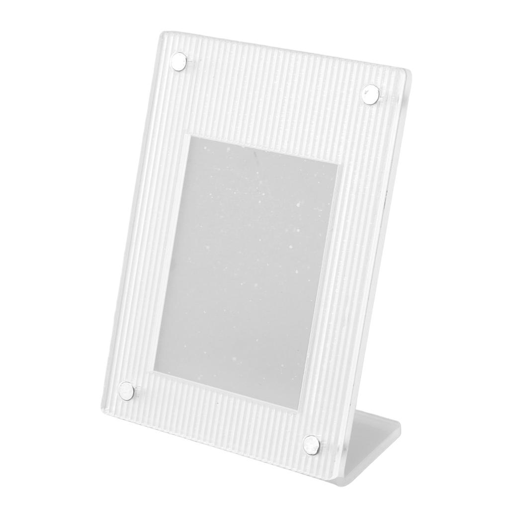 Picture Frame Clear Acrylic Magnetic Universal 3 Inch Photo Frame for Card Movie Ticket