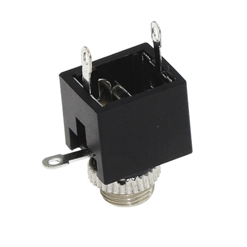 10Pcs Plastic Metal 3.5mm Mono Female Jack 3Pin DIP Headphone Socket  DIY Electronic Project