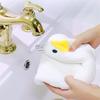 Duck Shape Cartoon Hand Towel Coral Velvet Absorbent Hanging Towel Soft Cute Children's Hand Towel Table Cleaning Kitchen Cloth