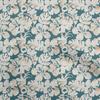 oneOone Georgette Viscose Black Fabric Floral & Leaves Dress Material Fabric Print Fabric By The Yard 42 Inch