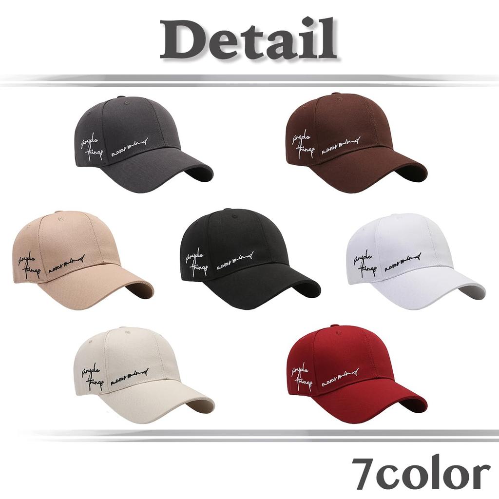 Sun Sun CZA404 [White Fang] Hat, Cap, Embroidered, Casual, Spring/Summer, Protection, Hat, Outdoor, Men's, Women's, (Black)