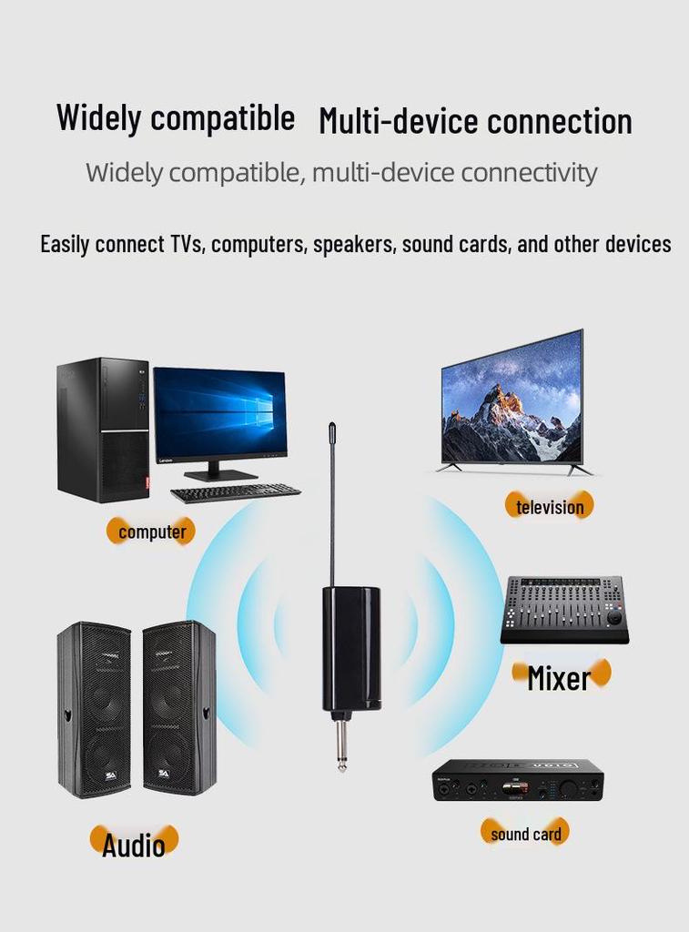 High-Quality U Band Wireless Microphone for Home KTV and Performance