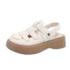 Roman Sandals Women's Summer 2025 New Bag Head Hollow Half Slippers Hole Mori Outer Wear Women's Shoes