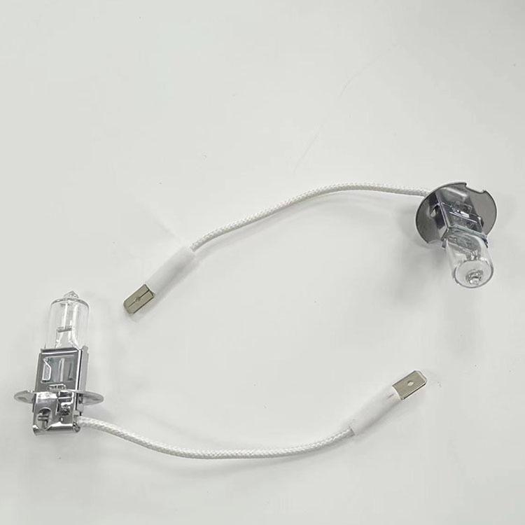 Truck Headlight Bulb 24V H1 H7 H3 H4 Halogen Yellow/White Light for Large Vehicles