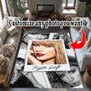 Customize Image Customizable Photos Area Rug Suitable for Hallway Kitchen Study Room Balcony Anti-slip Rug Anime Office Decor