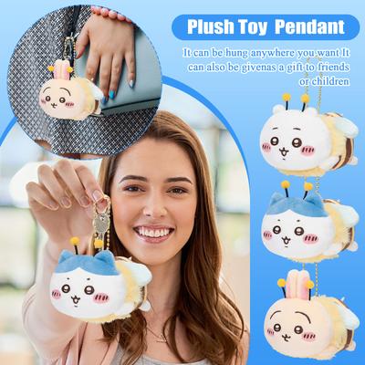 Cartoon Cute Doll Plush Toy Keychain Small Pendant