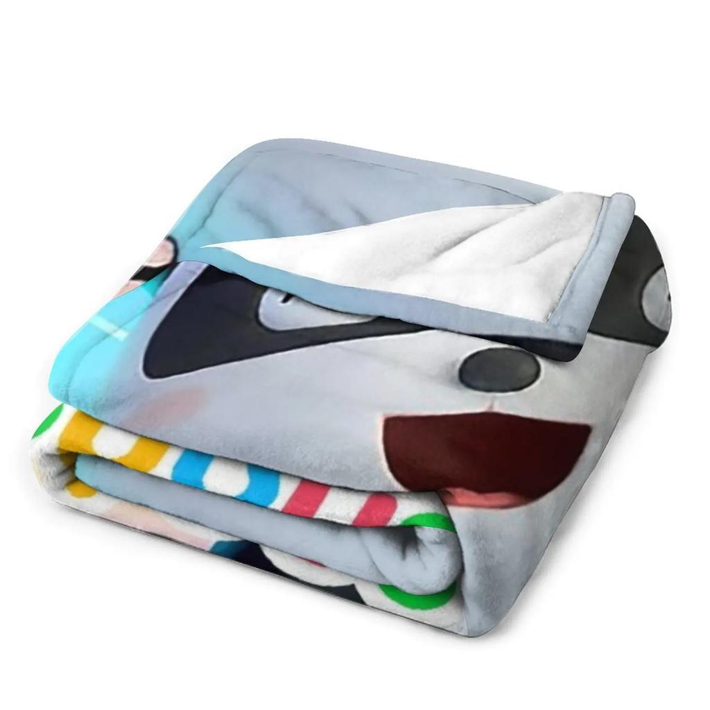 Fourbus Nuovo BabyBus Autobus per Bambini Coperta Plaid Biancheria da Letto Estiva Coperte plaid per divano Coperta in Pile