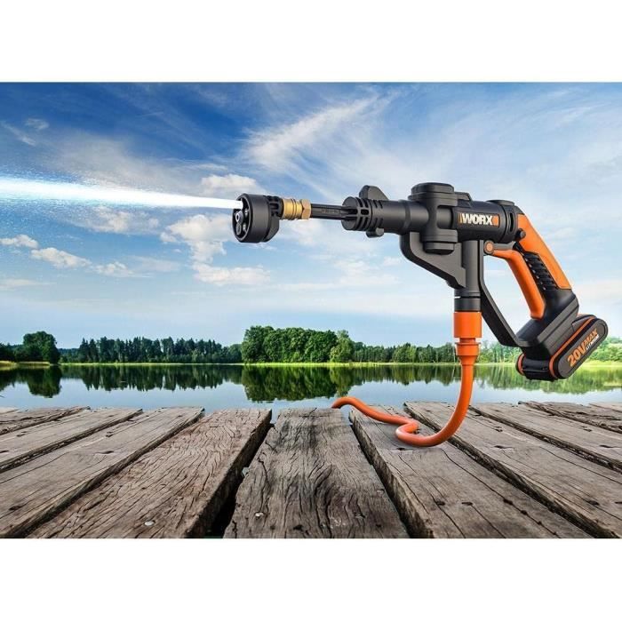 Nettoyeur À Pression - WORX - Hydroshot WG620E - 20V - Portable - Sans Fil - Léger