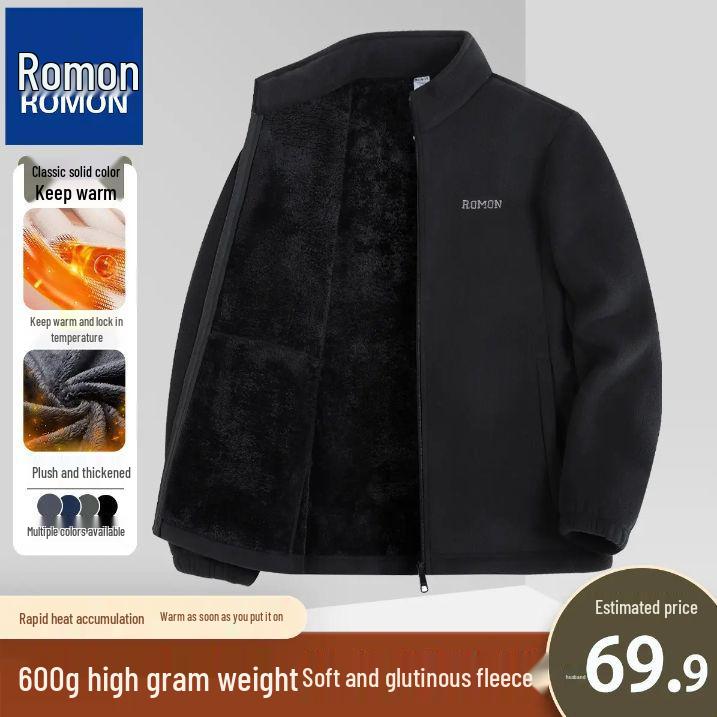 Romon Dames Dikke Warme Fleece Jas voor Buiten Herfst/Winter