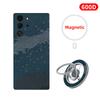 For Redmagic 10 Pro/10 Pro+/10 Air/10SPro/10SPro+ Carbon Case Aramid Fiber Kevlar Fabric Thin Hard Cover Magnetic Black Slim