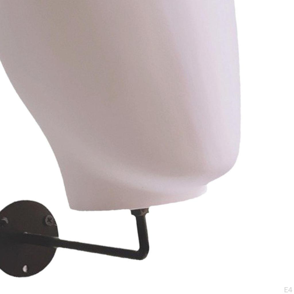 Hanging Mannequin Head Stand Display Model Hat Holder for Cap Glasses Headphone