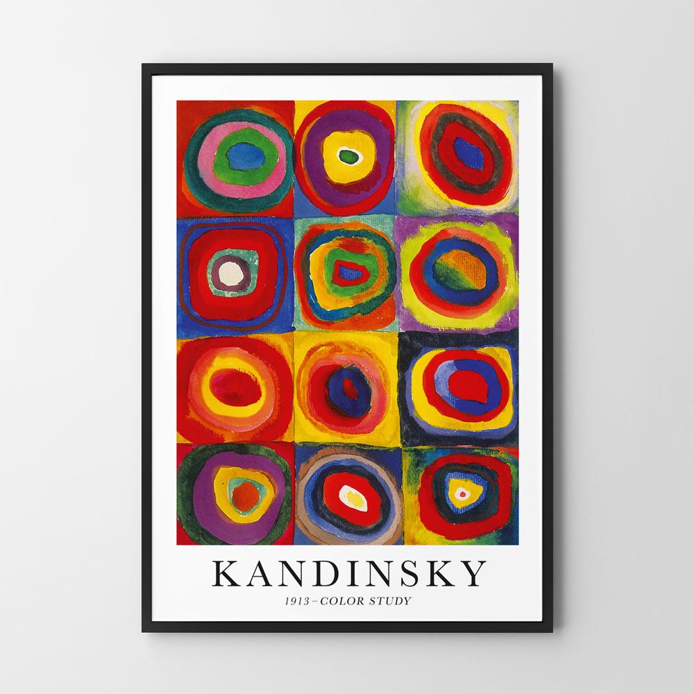 Poster Kandinsky Color Study