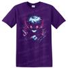 Ken Takakura Anime T Shirt W/ Neon Demon Mask Lightning Horror Graphic Art Tee