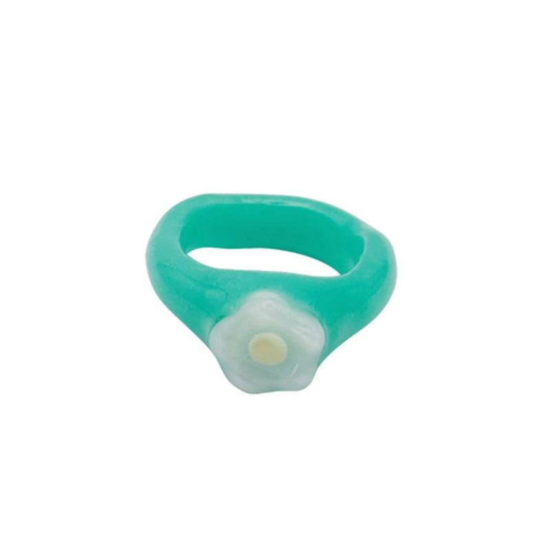 Nff Aqua Blossom Ring