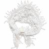 Mesh Texture Fringe Waist Belt Floral Patterns Versatile Scarf Ornament  Fashion Forward Women