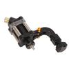 Coreless Motor Tattoo Machine Space Aluminum Liner Shader RCA Rotary Tattoo Machine for Tattoo Artist Black