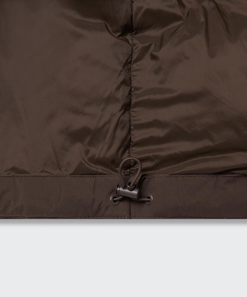 Musinsa Standard Daily Puffer Hooded Short Padded Jacket [Baroque Brown]