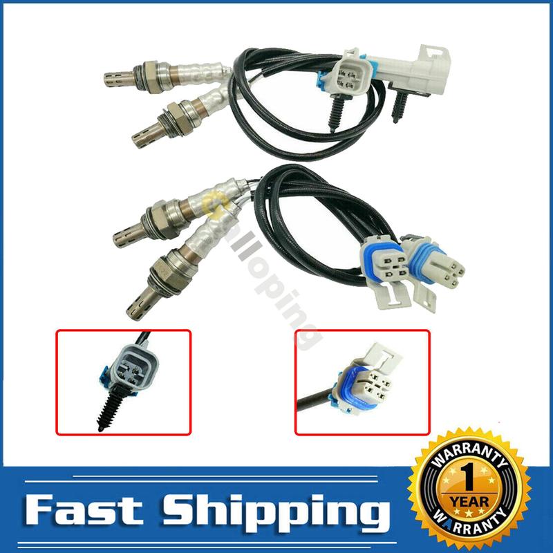 4pcs Upstream Downstream O2 Oxygen Sensor for 2004-2007 Chevrolet Malibu 3.5L 2005-2007 Pontiac G6 3.5L 234-4651 234-4668 Lambda