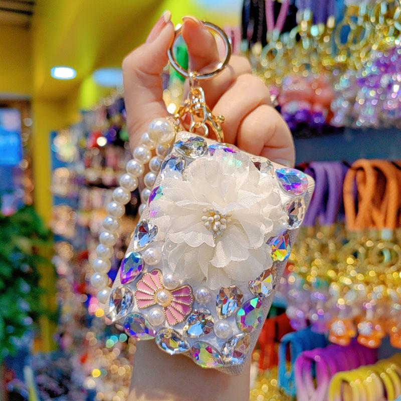 Glass Makeup Mirror Keychain Gift For Couples And Friends Ideal For Birthdays And Travel