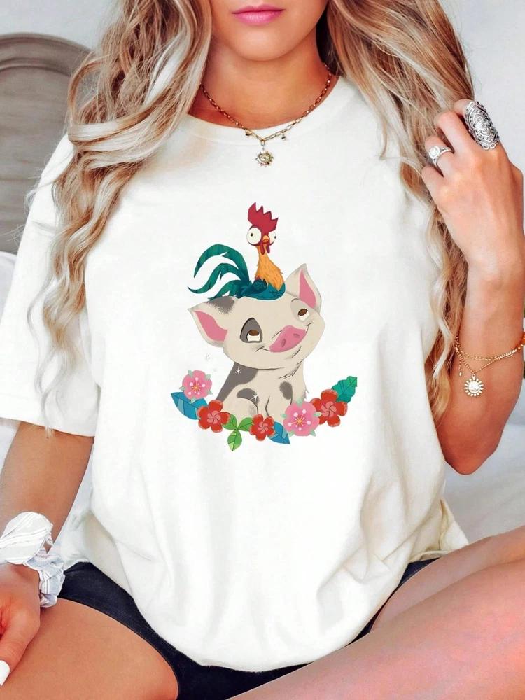 Happy Moana HeiHei TShirt Unisex S