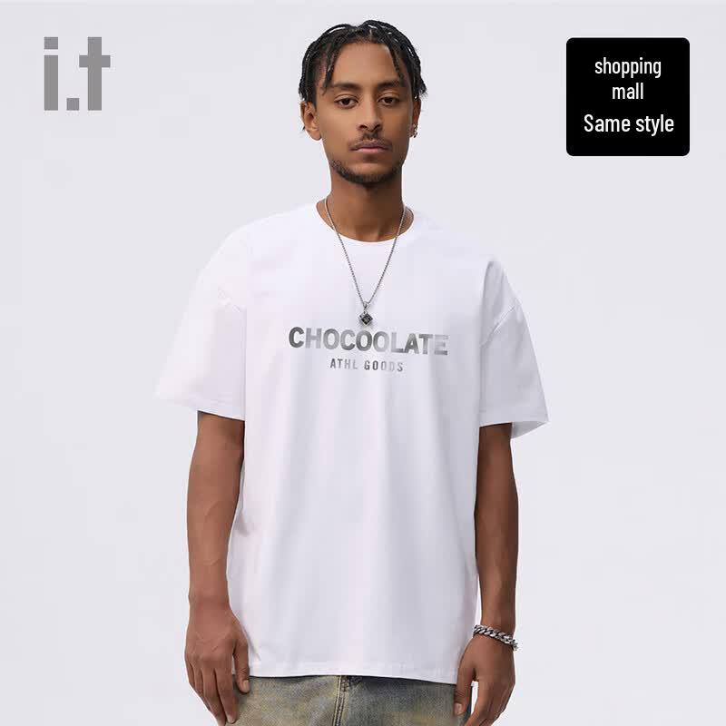 :CHOCOOLATE i.t Unisex Cotton Logo T-Shirt S