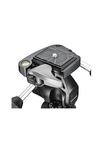 Manfrotto 804 Basic 3-Way Head with Quick Release Plate 200LT-PL JP A00061BMN