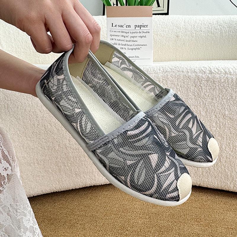 Spring Women's Soft Sole Lazy Canvas Shoes - Korean Style All-Match Fisherman Shoes