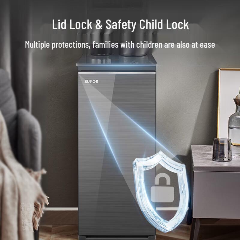 Supor ZMD Smart Glass Tea Kettle with Temperature Control CN Plug (adapter Included)