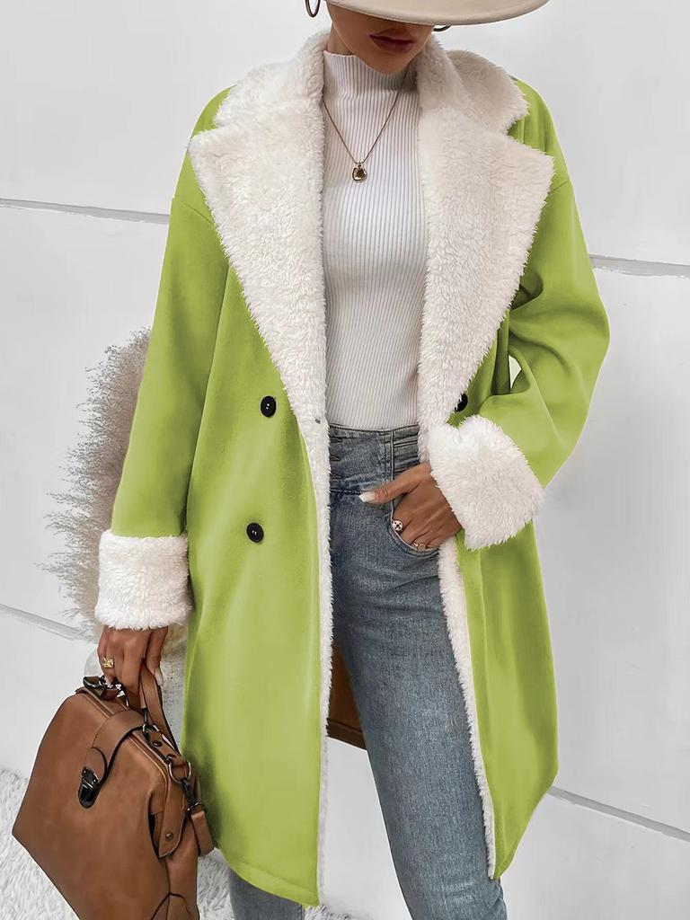 Women's Autumn Winter New Style Fur Coat Casual Workwear Overcoat