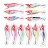Luminous horizontal shrimp10cm9gBionic bait squid hook artificial lure for night fishing, specialized fishing tool