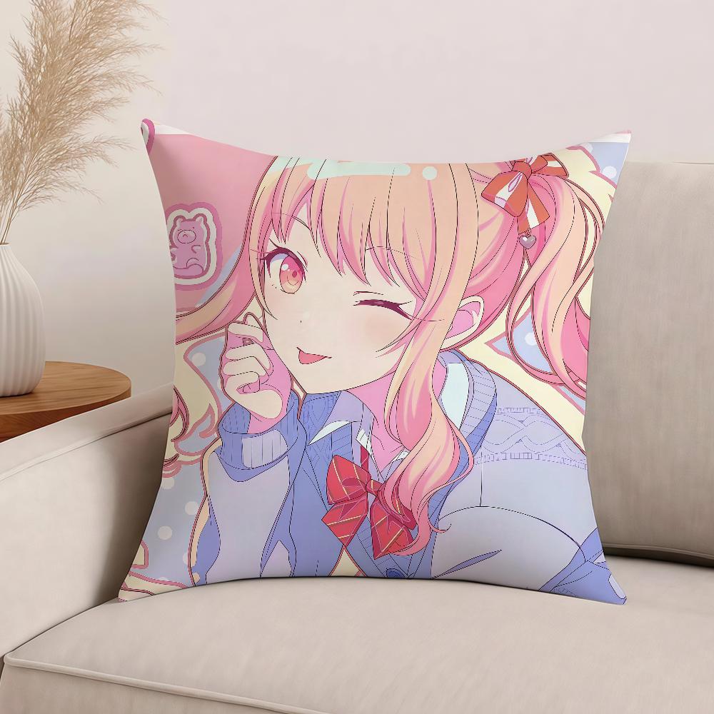 Federa Cuscino Singer A-Akiyama M-Mizuki Cuscini da Ufficio Adatti per Divano Auto Camera da Letto Copricuscino Decorativo